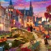 Bluebird Puzzle Soirée sur le Canal* Villes Et Villages|De 500 À 999 Pièces