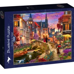 Bluebird Puzzle Soirée sur le Canal* Villes Et Villages|De 1 000 Pièces