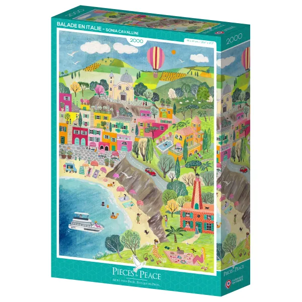 Pieces & Peace Sonia Cavallini - Balade en Italie* De 2 000 Pièces|De 2 000 Pièces