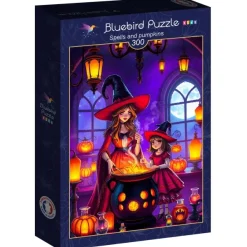 Bluebird Puzzle Sortilèges et Citrouilles*Femme Halloween|Gothiques Et Sorcières
