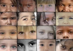 Grafika SOS MEDITERRANEE - Regards d'Enfants du Monde*Femme/Enfant Bébés Et Enfants|Collages