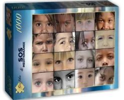 Grafika SOS MEDITERRANEE - Regards d'Enfants du Monde*Femme/Enfant Bébés Et Enfants|Collages