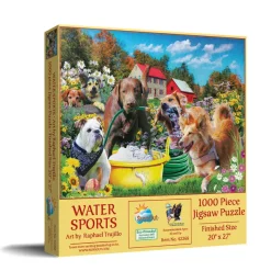 SunsOut Sports d'eau* Chiens|Forêts, Fleurs Et Jardins