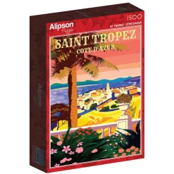 Alipson Puzzle St Tropez - Côte d'Azur* De 1 500 Pièces|De 1 500 Pièces