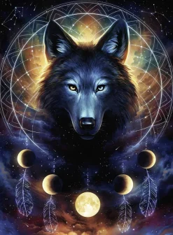 Ravensburger Star Line - Loup* Pièces Phosphorescentes|Loups