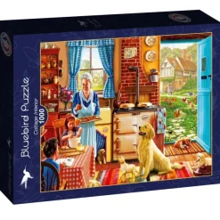 Bluebird Puzzle Steve Crisp - Cottage Interior*Femme Chiens|Déco Et Objets