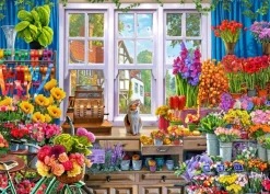 Bluebird Puzzle Steve Crisp - Flower Shoppe* Forêts, Fleurs Et Jardins|De 500 À 999 Pièces