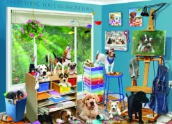 Cobble Hill Studio Chiots*Femme Chiens|Humour, Satire Et Wasgij