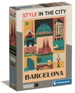 Clementoni Style in the City, Barcelone* Espagne|Affiches De Cinéma, Publicité