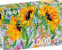 Enjoy Puzzle Sunflower Joy* Forêts, Fleurs Et Jardins|Art