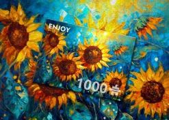 Enjoy Puzzle Sunflowers Reunion* Déco Et Objets|Forêts, Fleurs Et Jardins