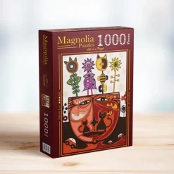 Magnolia Surrealist Cat* Chats|Art