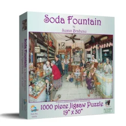 SunsOut Susan Brabeau - Soda Fountain*Femme Rétros Et Nostalgie|Hommes Et Femmes