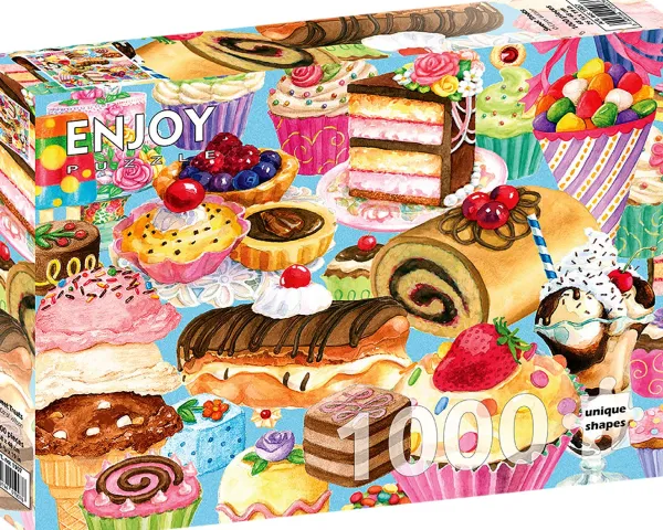 Enjoy Puzzle Sweet Treats* Déco Culinaire|Collages