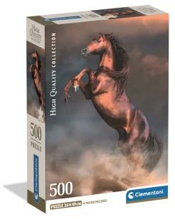 Clementoni Étalon Rouge Sauvage* Chevaux|De 500 À 999 Pièces