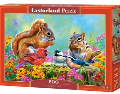 Castorland Temps pour une Collation* Oiseaux|Animaux De La Forêt