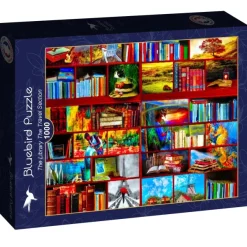 Bluebird Puzzle The Library The Travel Section* Déco Et Objets|De 1 000 Pièces