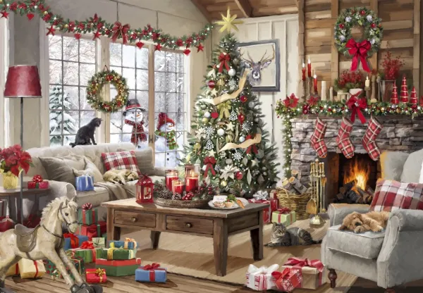 Bluebird Puzzle The Macneil Studio - Noël Chaleureux* De 1 000 Pièces|De 1 000 Pièces