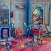 Bluebird Puzzle The Music Room*Femme Rétros Et Nostalgie|Musique, Danse, Instruments