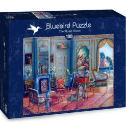 Bluebird Puzzle The Music Room*Femme Rétros Et Nostalgie|Musique, Danse, Instruments