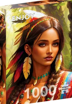 Enjoy Puzzle The Native*Femme Indiens|Hommes Et Femmes