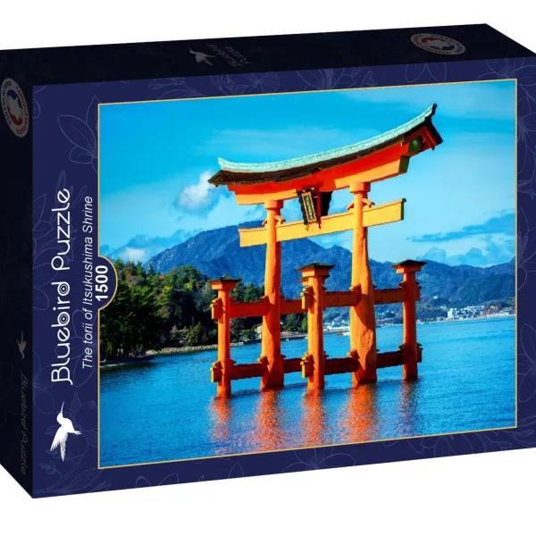 Bluebird Puzzle The torii of Itsukushima Shrine* De 1 500 Pièces|De 1 500 Pièces