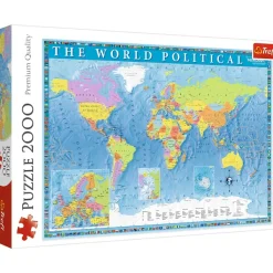 Trefl The World Political* De 2 000 Pièces|De 2 000 Pièces