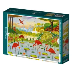 Pieces & Peace Thomas Alain - Flamants des Caraïbes* Oiseaux|Art