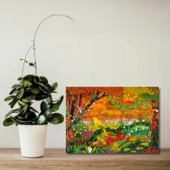 Pieces & Peace Thomas Alain - Conure Dorée* Oiseaux|Forêts, Fleurs Et Jardins