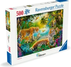 Ravensburger Tigres Dans L'Oasis* Tigres|Animaux De La Forêt
