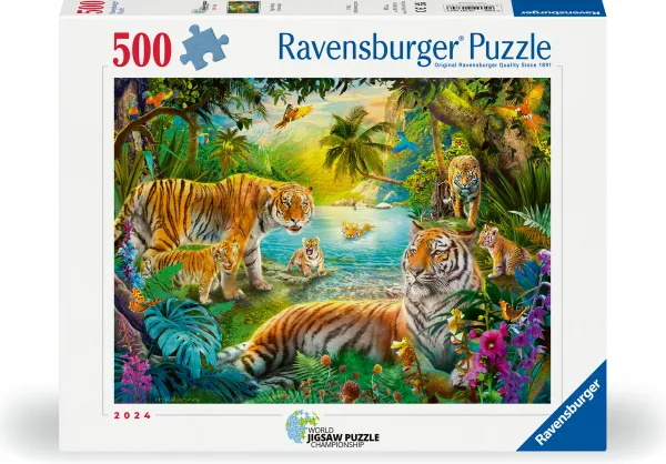 Ravensburger Tigres Dans L'Oasis* Tigres|Animaux De La Forêt