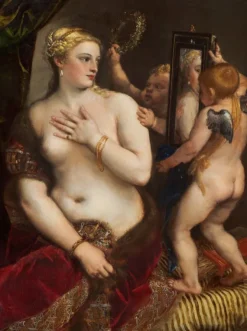 Grafika Titien : Vénus au Miroir* De 2 000 Pièces|De 2 000 Pièces