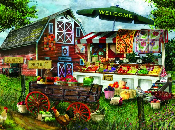 SunsOut Tom Wood - Fresh Country Produce* Rétros Et Nostalgie|États-Unis Et Canada