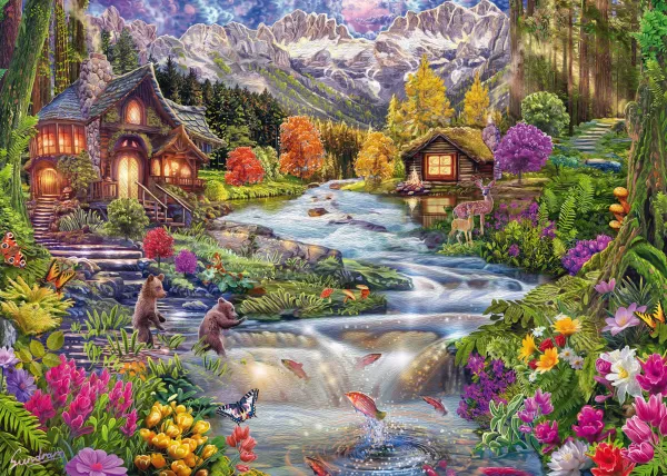 Schmidt Spiele Torrent de Montagne* De 2 000 Pièces|De 2 000 Pièces