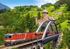 Castorland Train sur le Pont* Trains|Ponts