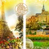 Grafika Travel around the World - France* Monuments|De 1 000 Pièces