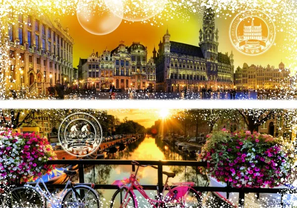 Grafika Travel around the World - Belgique et Pays-Bas* Belgique|Villes Et Villages