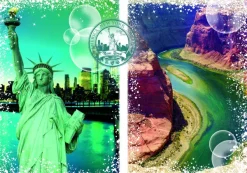 Grafika Travel around the World - Etats-Unis* Parcs Naturels Et Nationaux|Monuments