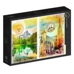 Grafika Travel around the World - Autriche et Suisse* Montagnes|Églises, Cathédrales Et Mosquées