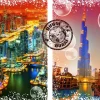 Grafika Travel around the World - Dubaï* Villes Et Villages|Monuments