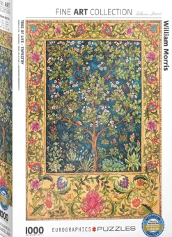 Eurographics Tree of Life Tapestry* Forêts, Fleurs Et Jardins|De 1 000 Pièces