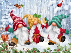 SunsOut Trois Gnomes d'Hiver*Femme Noël|Anges