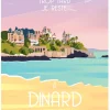 La Loutre Trop Tard Je reste à DINARD* Rétros Et Nostalgie|Déco Et Objets