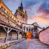 Enjoy Puzzle Turnul cu ceas, Sighisoara* Villes Et Villages|Monuments
