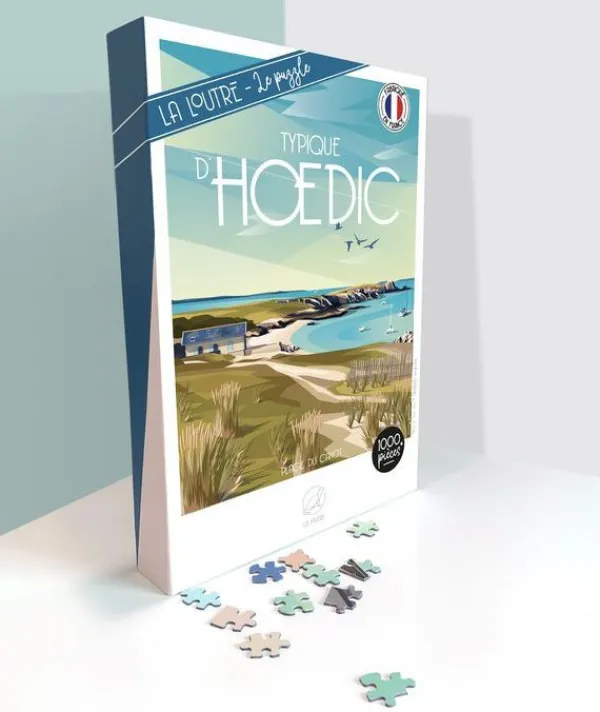 La Loutre Typique d'HOEDIC* Plages Et Îles De Rêve|De 1 000 Pièces