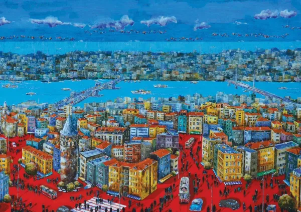 Art Puzzle Un Conte d'Istanbul* Villes Et Villages|De 1 000 Pièces