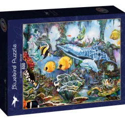 Bluebird Puzzle Underwater World* Dauphins|Animaux Marins