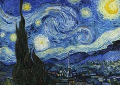 Grafika Van Gogh Vincent - Vincent Van Gogh - La Nuit étoilée, 1889* Art|De 500 À 999 Pièces