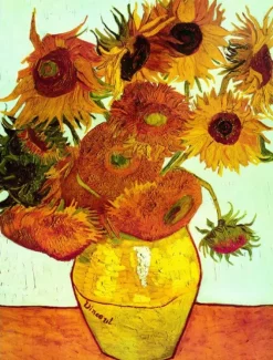 Eurographics Van Gogh Vincent - Van Gogh : Les tournesols* Forêts, Fleurs Et Jardins|Art