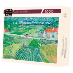 Puzzle Michèle Wilson Van Gogh Vincent - Puzzle en Bois Découpé à la Main - Paysage D'Auvers* Puzzles Adultes|Forêts, Fleurs Et Jardins